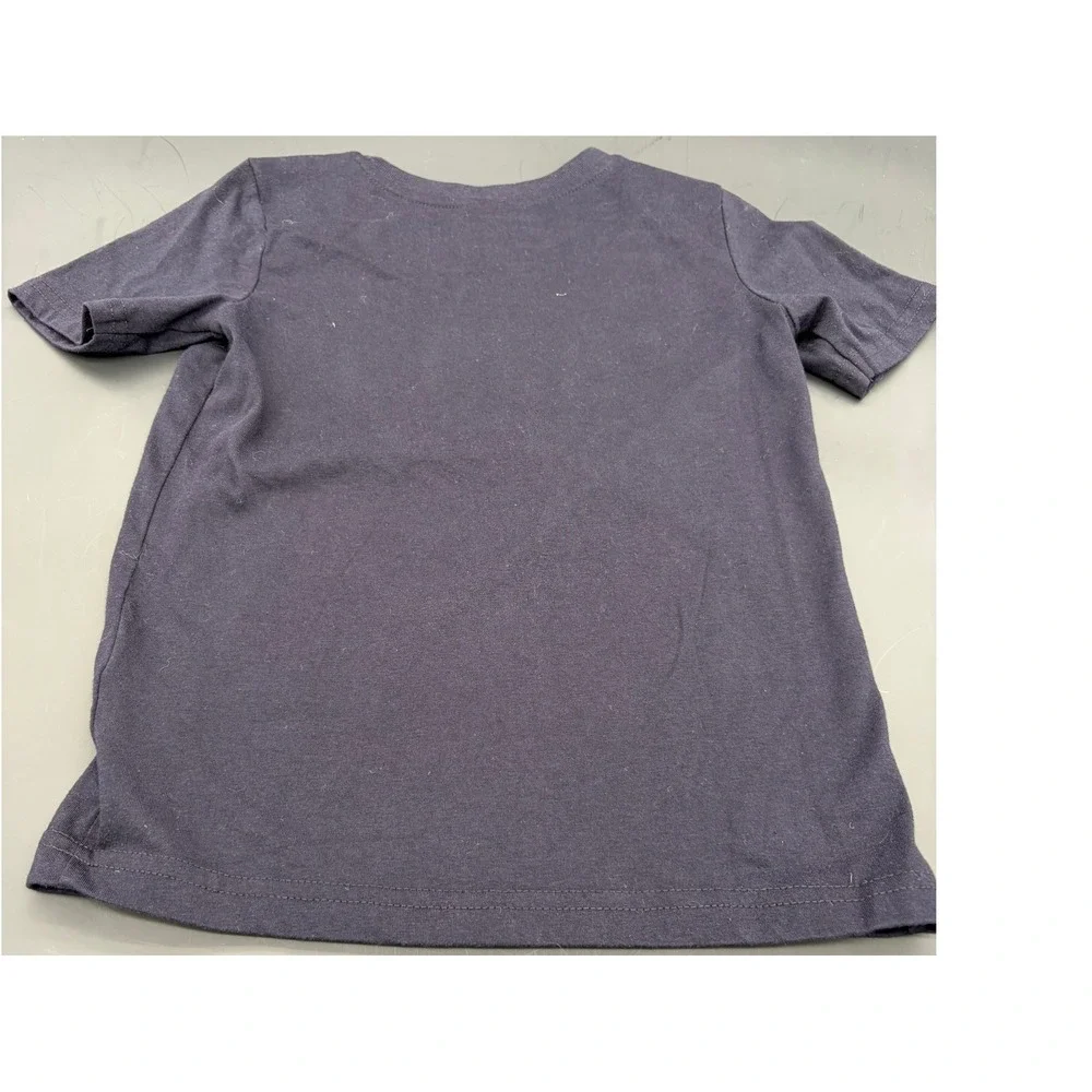 Puma Boys 2 Piece Outfit Navy Blue Graphic T-Shirt Heather Gray Shorts Size 6